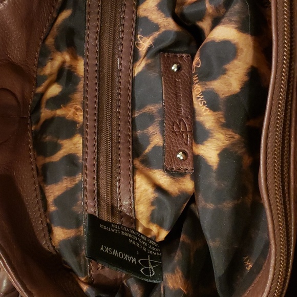 B. MAKOWSKY Leather shoulder tote - Picture 8 of 14